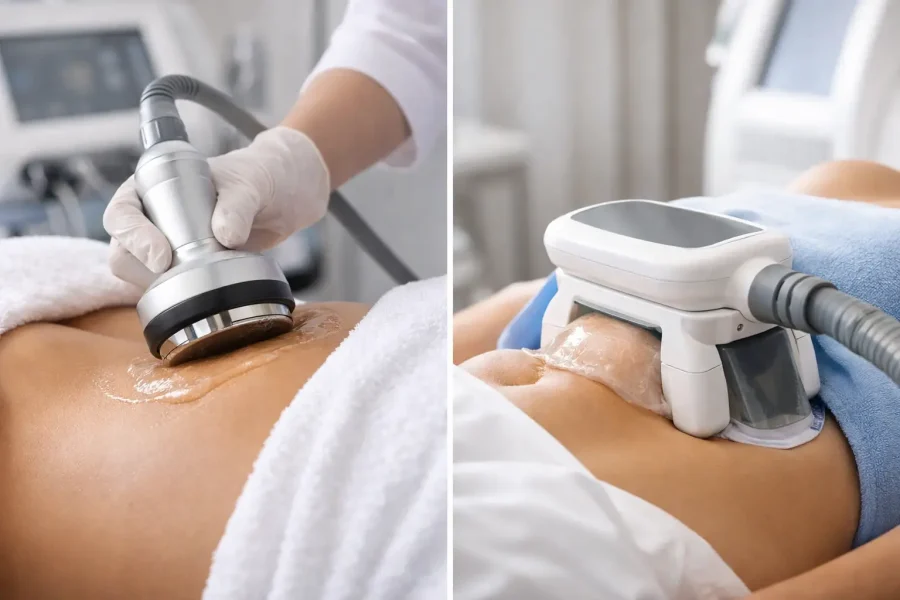 Fat Cavitation vs CoolSculpting