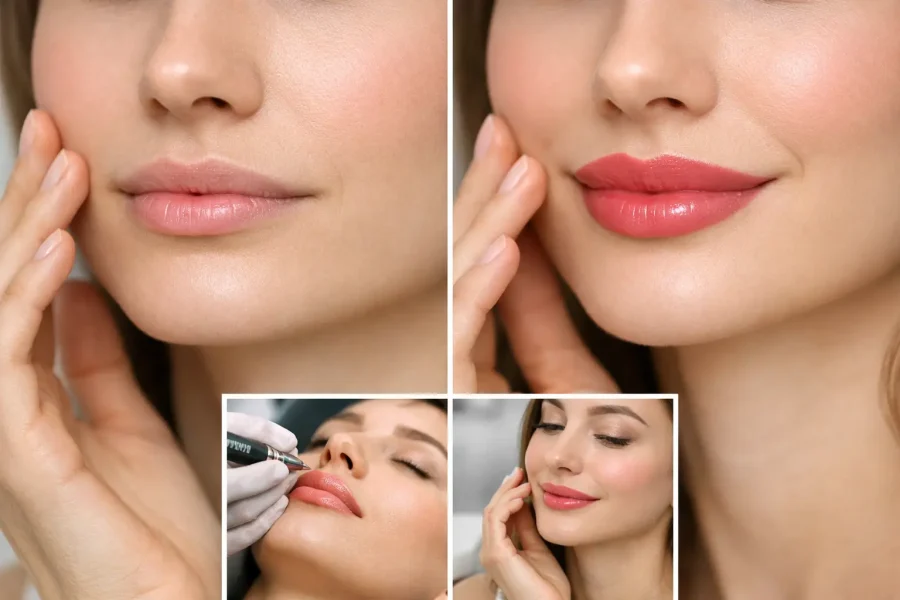 Lip Blush Before and After: What to Expect