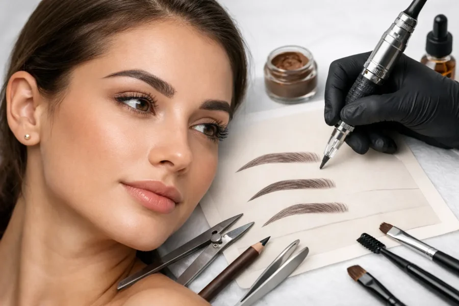 Best Eyebrow Tattoo Shape Guide